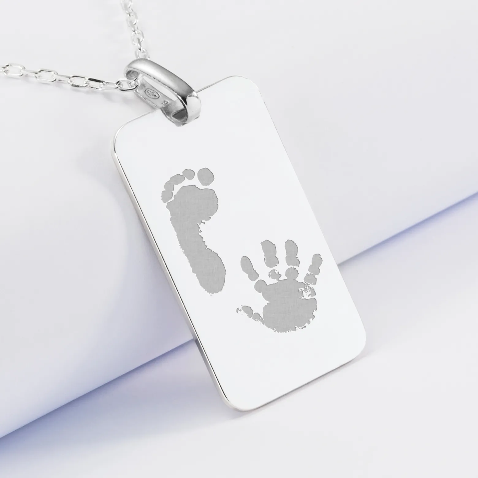 Pendentif homme personnalisé médaille gravée argent 20x32 mm