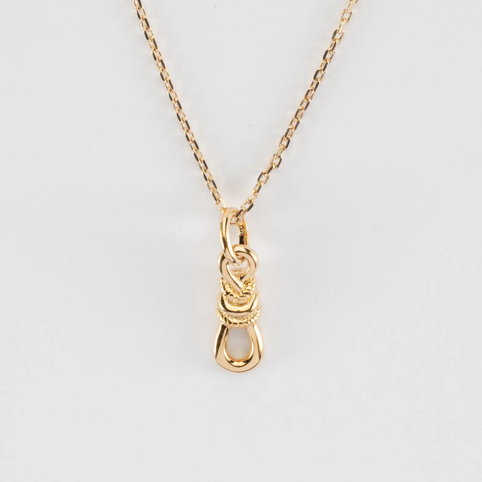 Pendentif "Le lien" plaqué or - HappyBulle x Lilylovesfashion