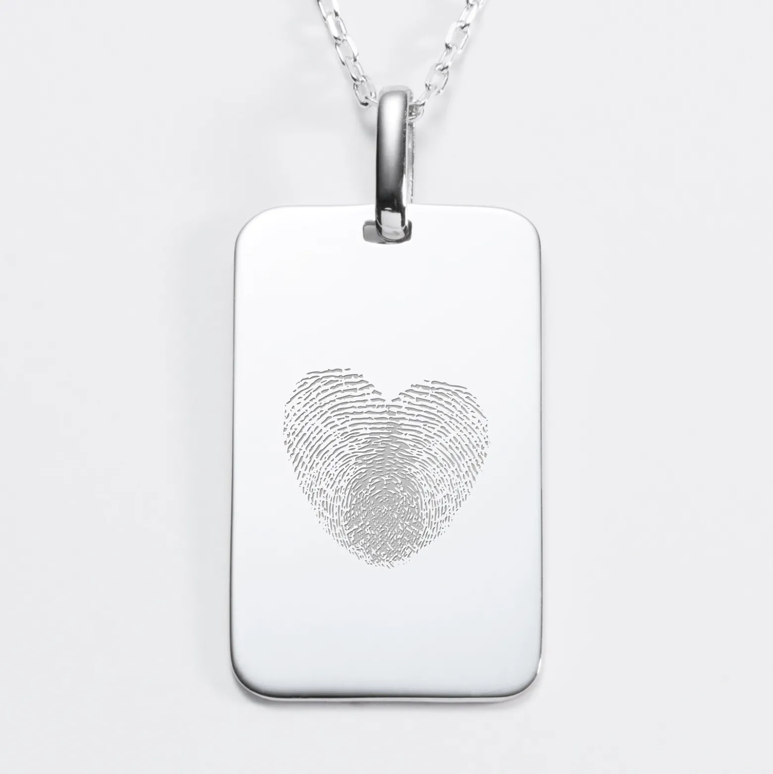 Pendentif Marié personnalisé médaille gravée argent 20x32 mm