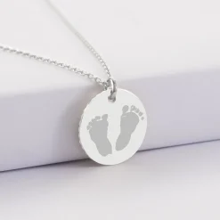 Pendentif personnalisé médaille soleil coeur bombé gravée argent 19 mm