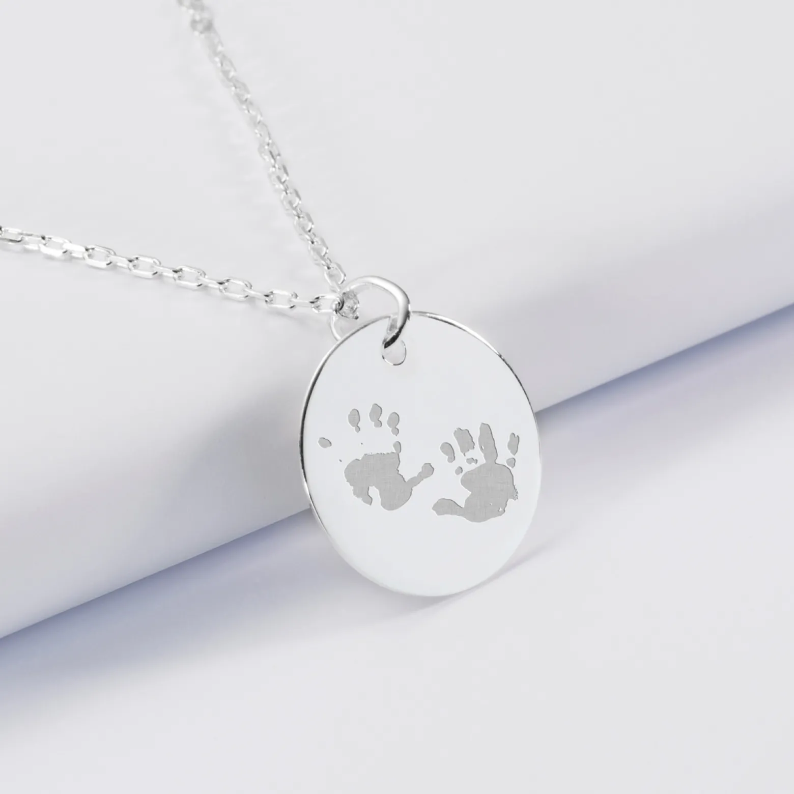 Pendentif personnalisé médaille gravée argent 19 mm - Edition spéciale Arbre de Vie