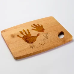 Planche à découper personnalisée bambou gravé 20x15 cm