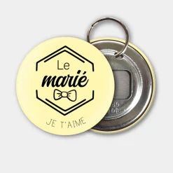 Porte clés-décapsuleur EVG personnalisé 56mm