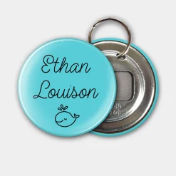 Porte clés-décapsuleur personnalisé 56mm