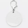 Porte-clés personnalisé gravé acrylique médaille ronde 50 mm "Carte du ciel étoilé"