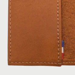Protège passeport Mariée personnalisé cuir couleur Caramel
